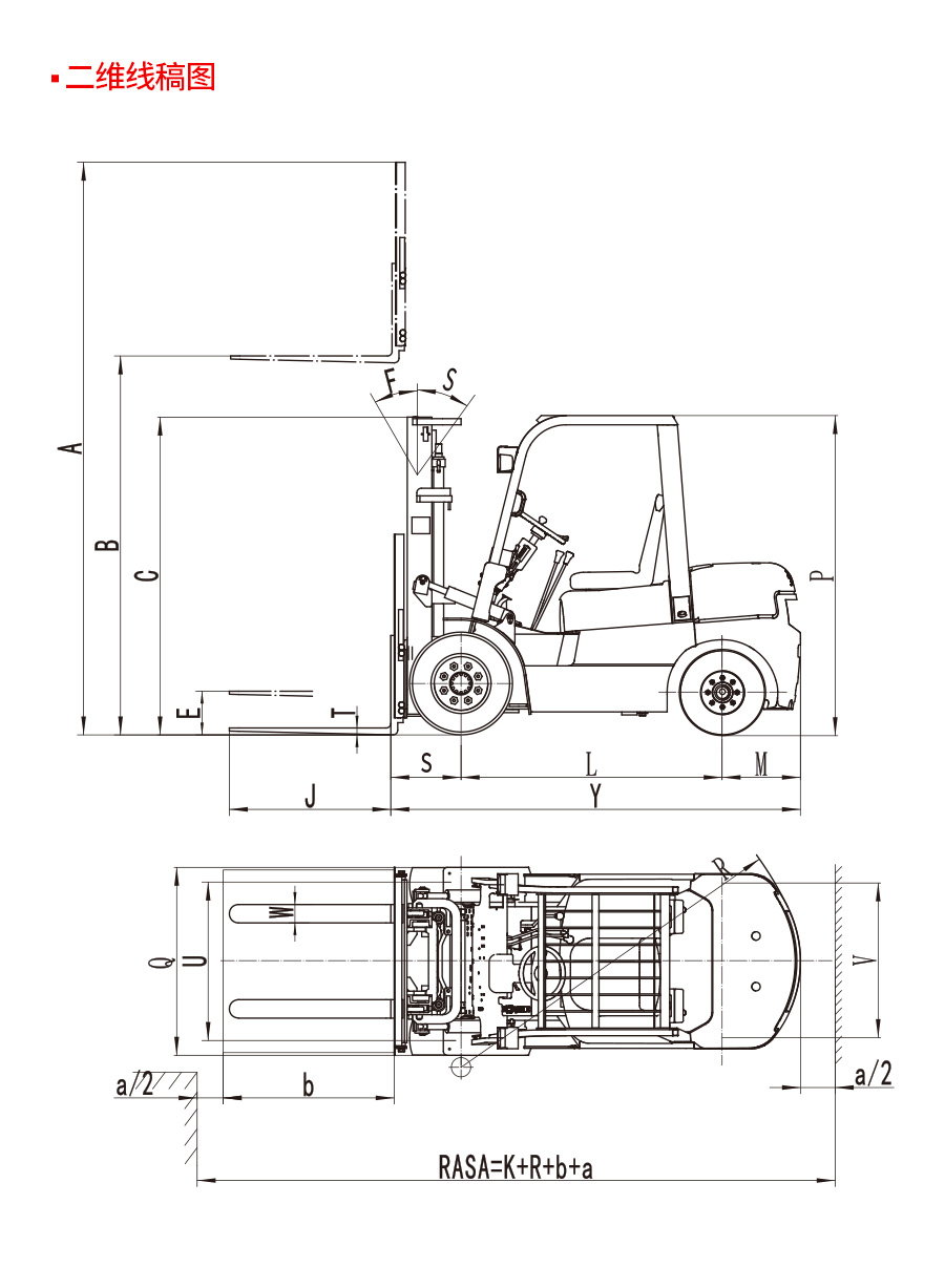 新3.0-3.5吨大力神系列平衡重式内燃叉车(图8)